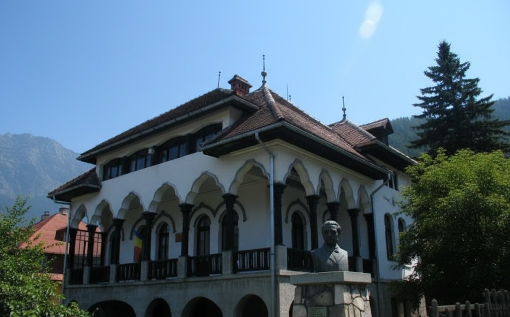 Cezar Petrescu Museum Busteni, exterior view