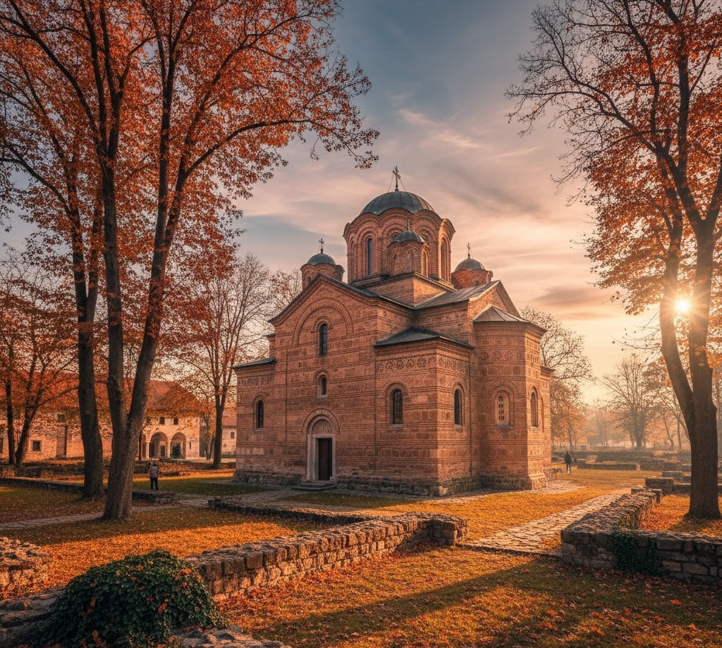 The Princely Church of Saint Nicholas (Biserica Domneasca Sfantul Nicolae) Arges County exterior view