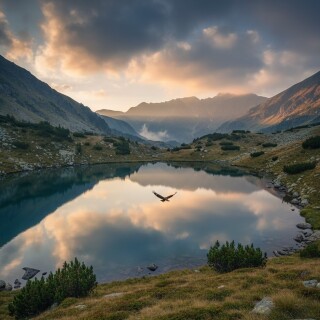 eagle-lake-vulturilor-buzau-romania-landscape